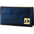 Colorado Buffaloes Deluxe Leather Checkbook Cover